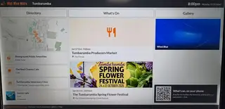 Community noticeboard with directory, events and gallery
